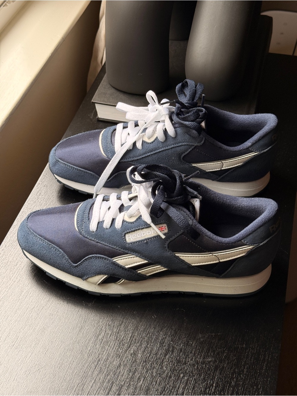 Reebok classic nylon sneakers